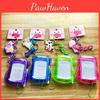 Cute Blue Drawing Board Keychain Accessory Plastic Magnetic Erasable Handwriting