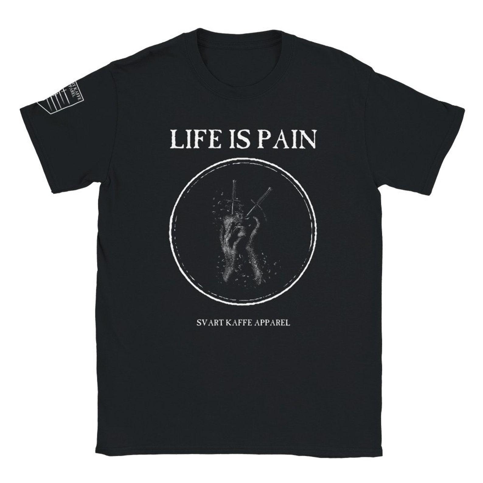 Life Is Pain II (REGULAR) - Classic Unisex Crewneck T-shirt | Gildan® 64000 S