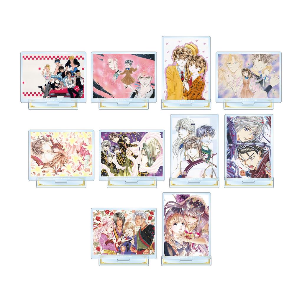Fushigi Yuugi Trading Color Illustration Acrylic Stands Box of 10