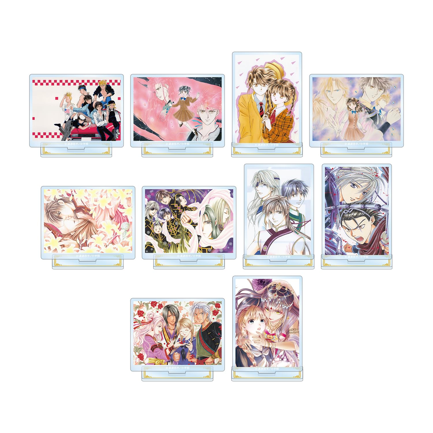 

Fushigi Yuugi Trading Color Illustration Acrylic Stands Box of 10