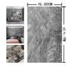 Boobest Width 80cm X Length 900cm Thick Remake Sheet Marble Sheet Gray Wallpaper Sticker Removable Wallpaper Waterproof Oil Proof Stain Resistant Heat