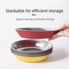 Non-slip Stainless Steel Dog Bowl Wide Mouth Cats Water Feeder  Pet Drinking Feeding