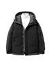 Men's Plus Size Hooded Winter Jacket - Windproof Down Cotton Coat for Youth