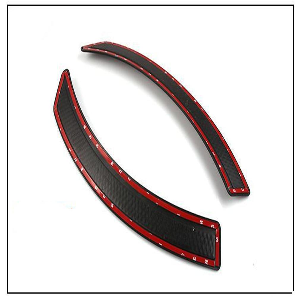2x LEFT&RIGHT Car Front Wheel Fender Air Vent Cover Trim For 08-15 Lancer EVO X