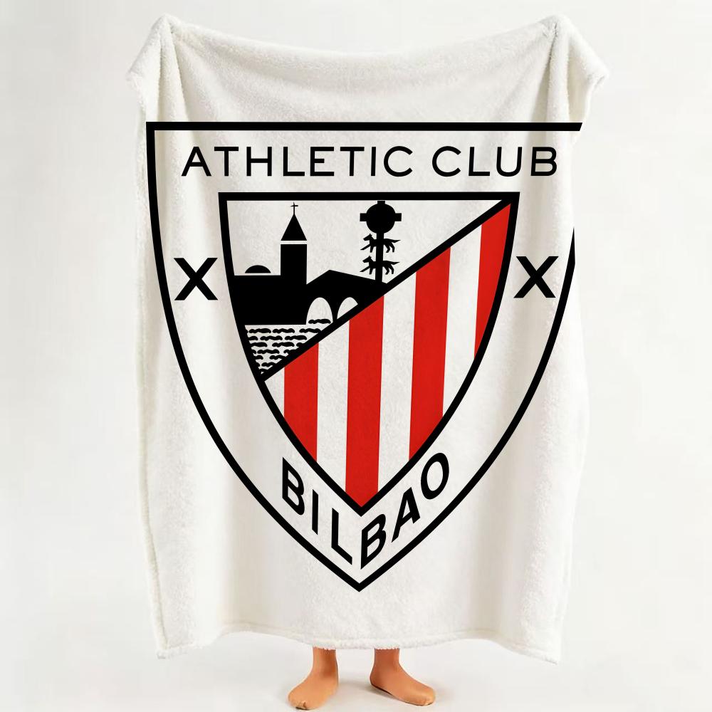 

Logo A Athletic B Bilbao L Logo Throw Flannel Throw Blanket Suitable for Sofa Living Room Bedroom 75cmx90cm