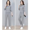 Fashion Stand Collar Half Cardigan Zipper Sport Suit for Women Spring Autumn Casual Sports Outfit Tracksuit for Ladies