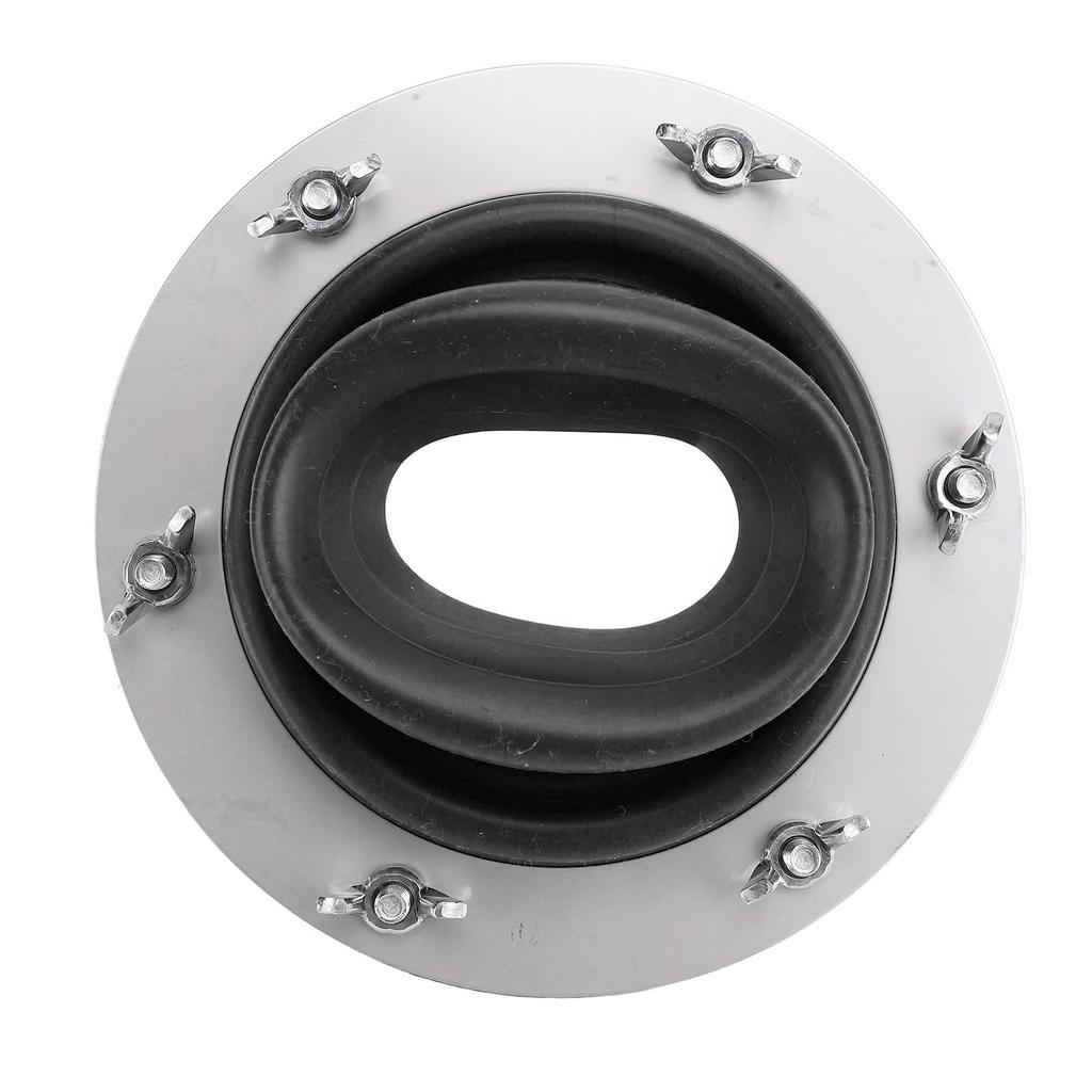 Teltkomfyrjacksett Høytemperatur silikonrørstøvel Blinkende takavtrekkssett Kompatibel med trippelvegg