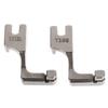1Pc S518L/T168 Single-Sided Invisible Zipper Presser Foot Unilateral Zipper Feet For Lockstitch Industrial Sewing Machine