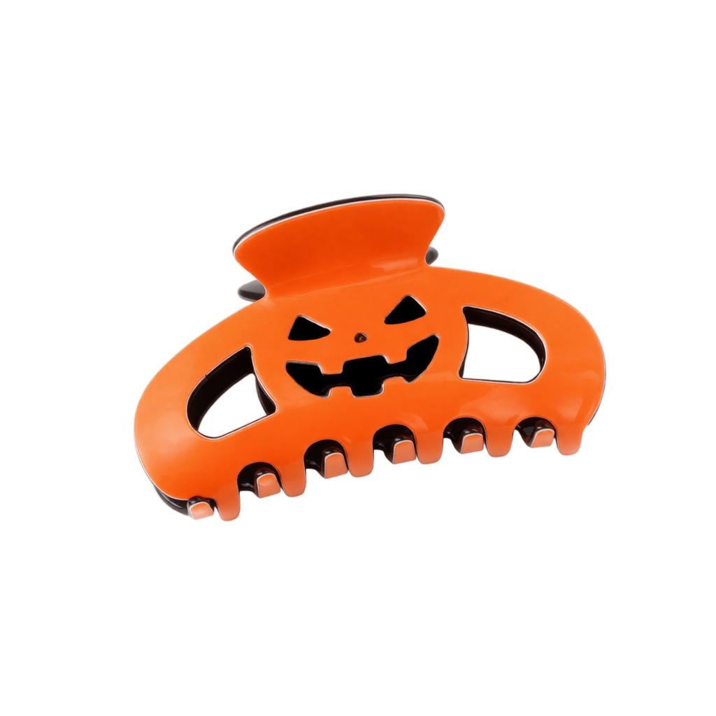 Pumpkin Shaped for Women Girls Fall Halloween Hair Accessories