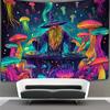 Magical DJ Wizard Tapestry - Perfect for Home Décor, Adding a Touch of Fantasy and Vibrant Color To Your Living Space