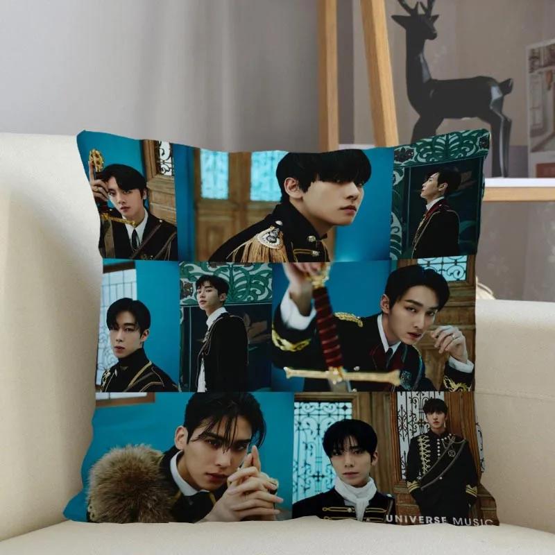 Musife Custom KPOP SF9 Pillowcase Home Decoration 45x45cm Zipper Square Pillowcase Throw Pillow Cover Drop Shipping 04.24