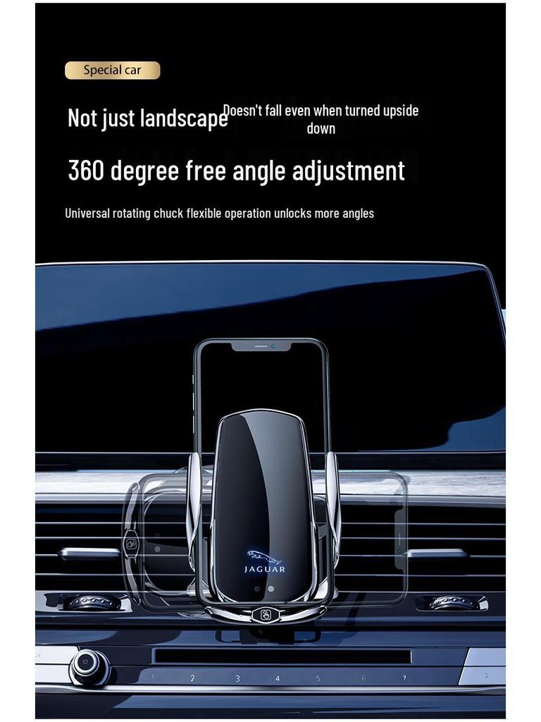 Jaguar XFL/XEL/E-PACE/F-PACE Magnetische Kabellose Schnelllade Auto Handyhalterung