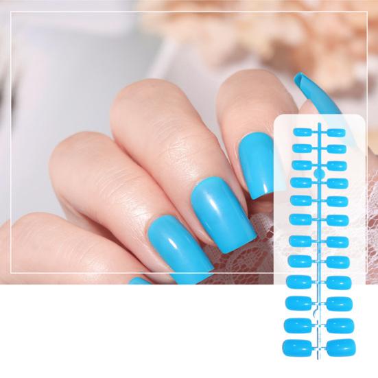Jednobarevné kreativní záplaty na nehty Dekor Odnímatelné