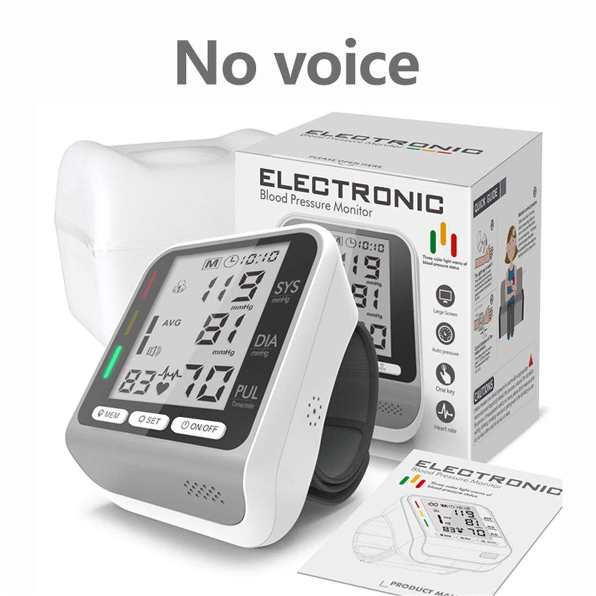 Home-use automatic wrist pulse monitor