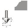 2*Roman Milling Cutter With Bearing T12D41.3 H18.3 R7.2 B16.1Mm - Ded07F173C