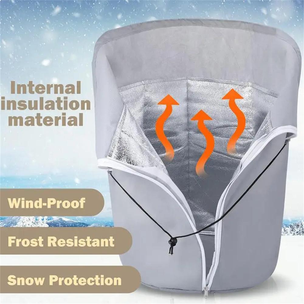 Plant Protection Cover for Winter Gardening 40 X 35cm Breathable Insulated Tree Shrub Frost Guard Reusable