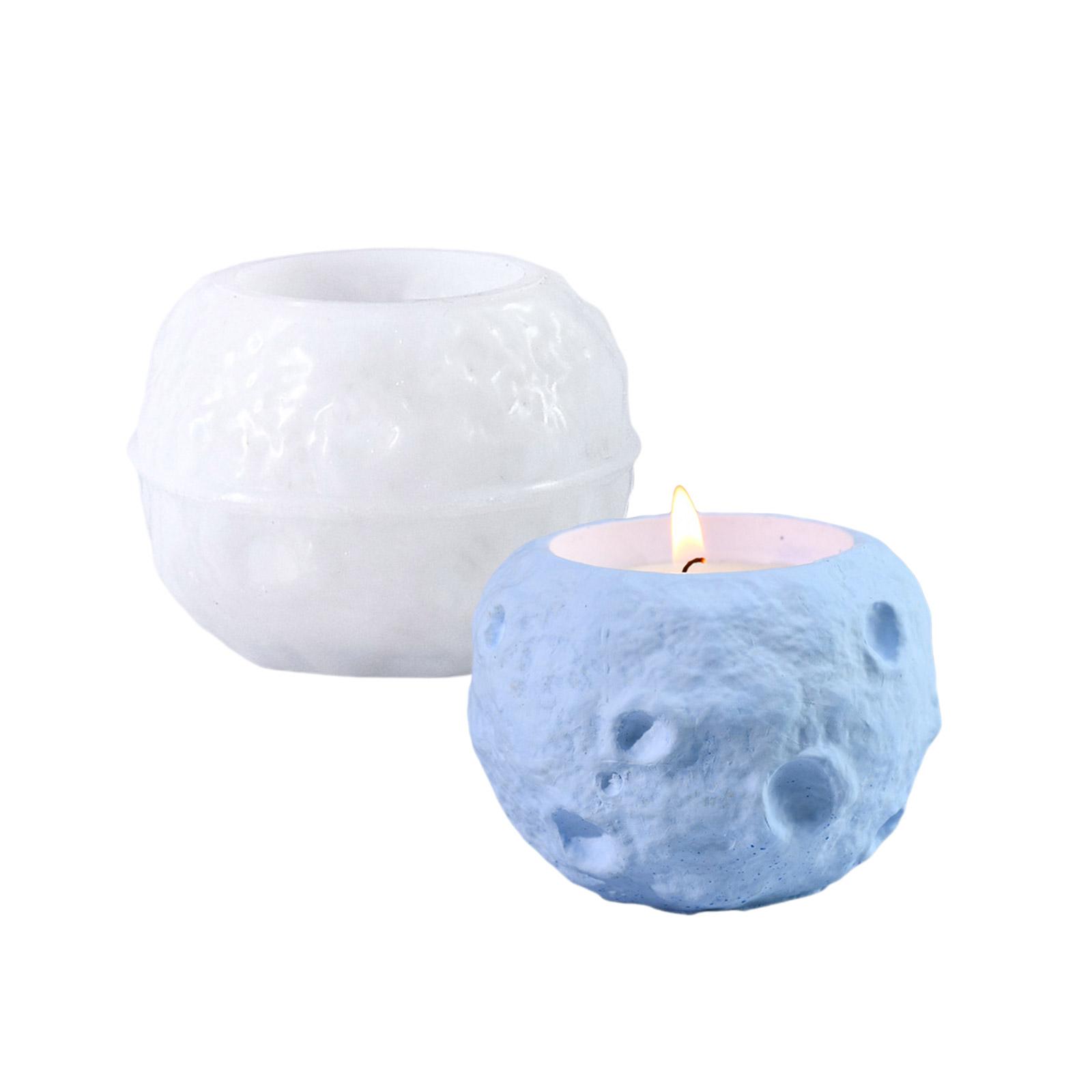 

Подсвечник в форме луны, силиконовая форма, формы для чашек свечей, гипсовые формы для подсвечников, формы для ароматерапии, украшения для контейнеров