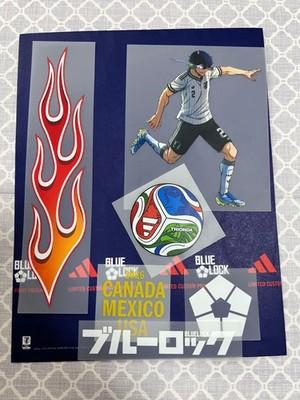 Blue Lock Adidas Limited 2026 Japan Heat Transfer Stickers Oliver Aiku