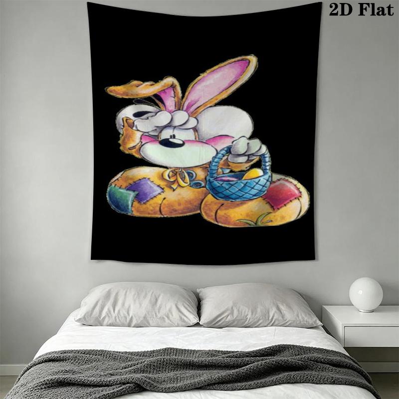 diddl Wall Tapestry Aesthetic Wall Hanging Printed Fabric Blanket Decorative Tapestries for Bedroom Living Room Home Decor