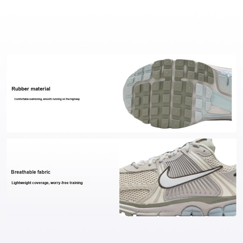 Nike Men's Light/Brown/Grey Air Zoom Vomero 5 Orewood Unisex Sneakers Black Armory-Blue Fz3653-104 Cm