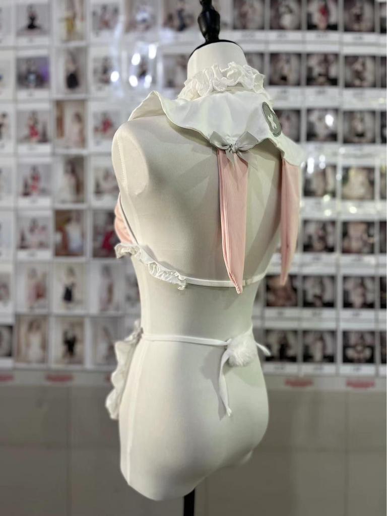 Spitzen-Dessous Dienstmädchen Cosplay Set