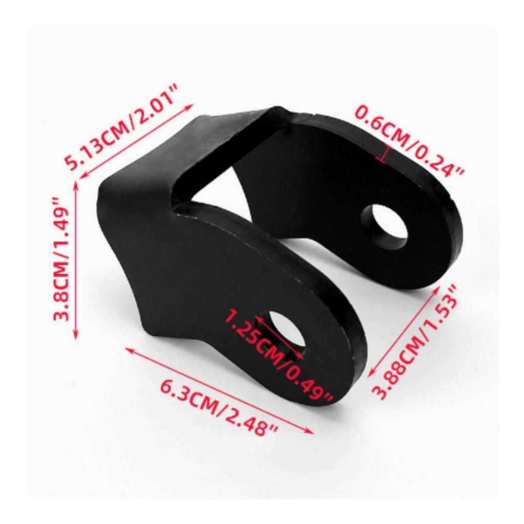 Axle Hanging Bracket Wear Resistant Welded Iron Heavy-Duty