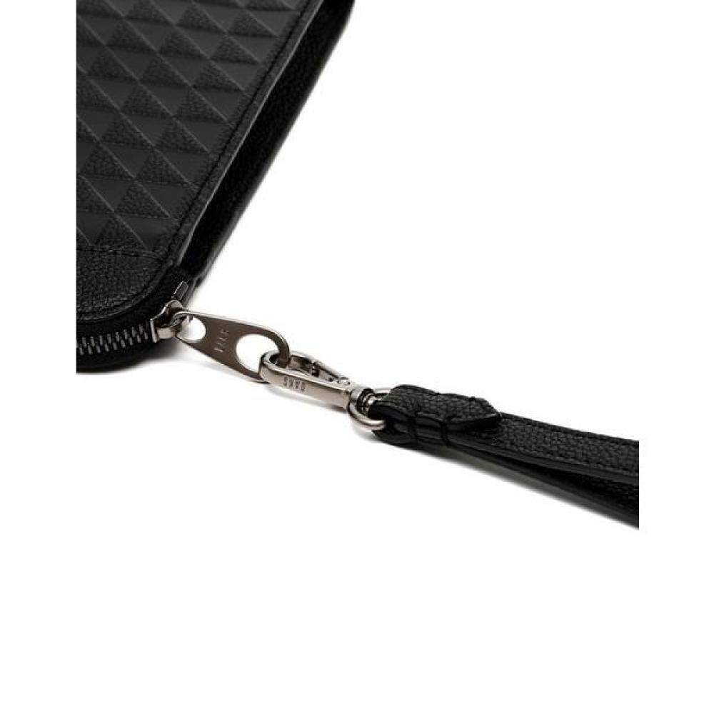 Daks Black Triangle Pattern Clutch Bag Dbba8f269bk
