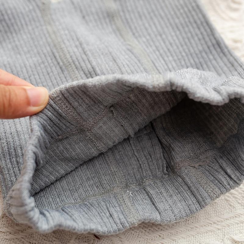 Høst Vinter Barn Jenter Strikkede Leggings Barn Bowknot Design Legging Pant