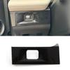 For Geely Cityray 2024 2025 ABS carbonfiber Car window lift switch Gear Shift Panel water Cup Holder Frame interior Accessories