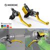 Für SUZUKI DRZ400S DRZ400SM RMZ250 RMZ450 RM 85 125 250 RMX 250S 450Z DR 250R 250S 7/8" Hydraulische Brems- und Kabelkupplungshebel-Set