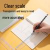 Deli V755 V756 Fashion Color Series Plastic Ruler Student Stationery Drawing Scale Tool