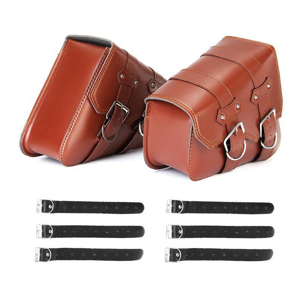 Universal Motorcycle Saddlebags Easy Installation Motorcycle Bag Tool Saddlebags Suitable for Most Type of Motorcycle