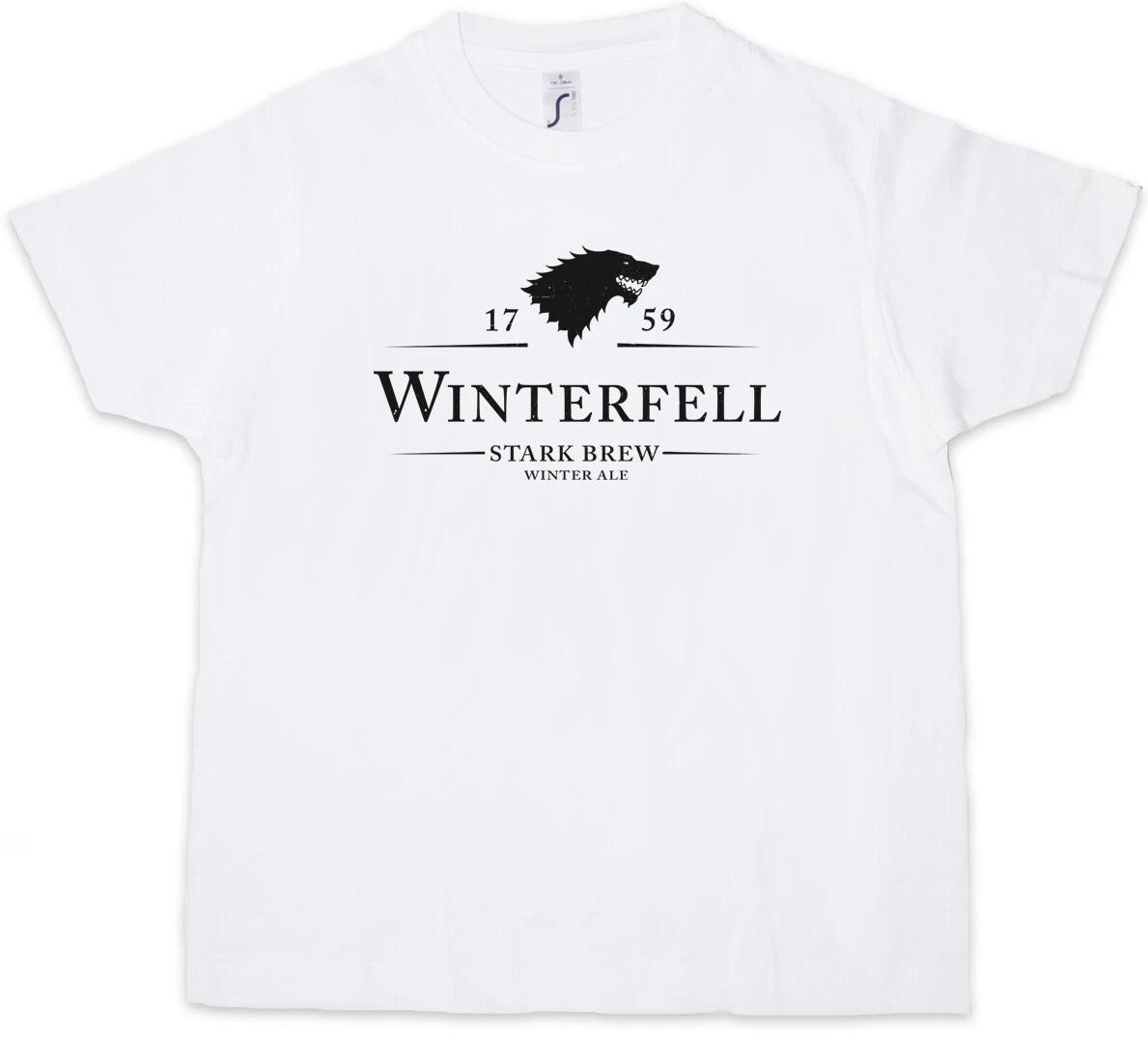 WINTERFELL 1759 STRONG BREW Kids Boys kids boys T-Shirt Game of Ale Fun Thrones House 100