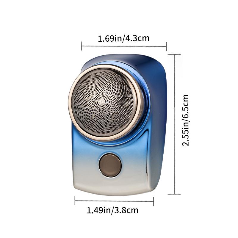 2024 Rechargeable Mini Waterproof Shaver & Beard Trimmer for Men