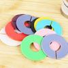 10Pcs Closet Divider Reusable Smooth Surface Plastic Round Clothing Size Hanger Dividers Household Supplies