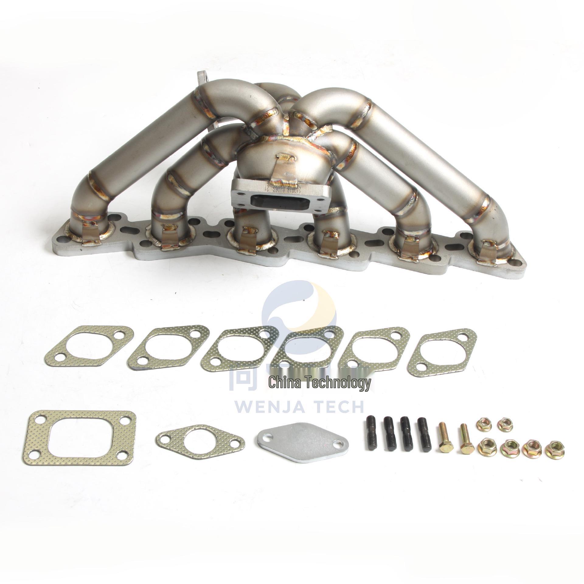 

Nissan RB20/RB25 Top Mount Turbo Exhaust Manifold with 3mm Wall Thickness Car Exhaust Pipe