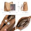 Women's Cowhide Bag Versatile Commuting Bucket Bag 2025 New Genuine Leather Women's Bag High-End Niche Design Shoulder Bag