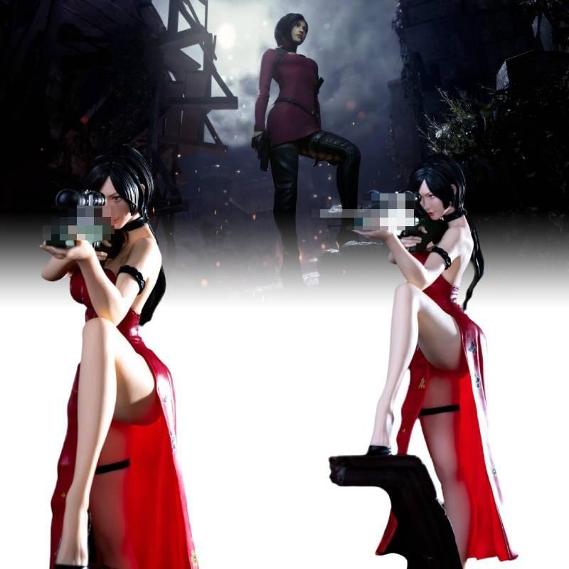 Resident Evil Ada Wong Figurine Movie Model Ornament Statuary Toy Garnish Gifts