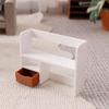 1Pcs 1:12 Scale Dollhouse Miniatures Furniture Storage Rack Organizing Shelf Dolls Accessories Scenery Model Toy