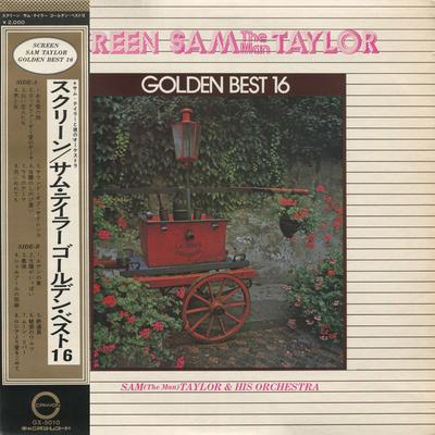 LP Record SAM THE MAN TAYLOR  HIS ORCHESTR  Screen  Golden Best 16 GX5010 CANYON 1974 Japan Jazz Used