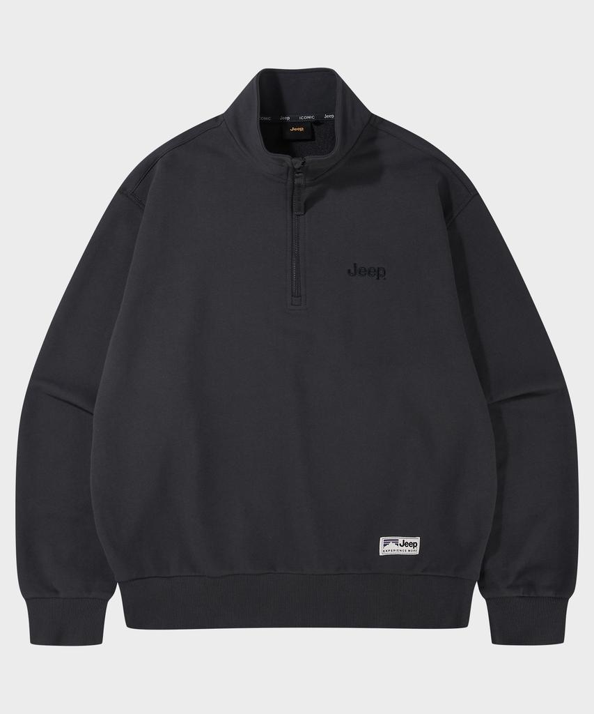 JEEP [360G] M-Logo Half-Zip Sweatshirt (Jr5Tsu838Cg)