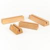 Natural Wooden Desk Calendar Holder 12-21 CM Game Cards Stand  For Office Home Desktop