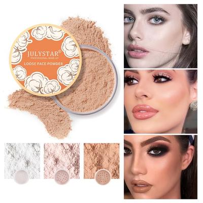 Correttore Cipria in Polvere Light Nude Riparatrice Opaca Cipria Impermeabile Anti-sudore Non Toglie Il Trucco Cipria in Polvere