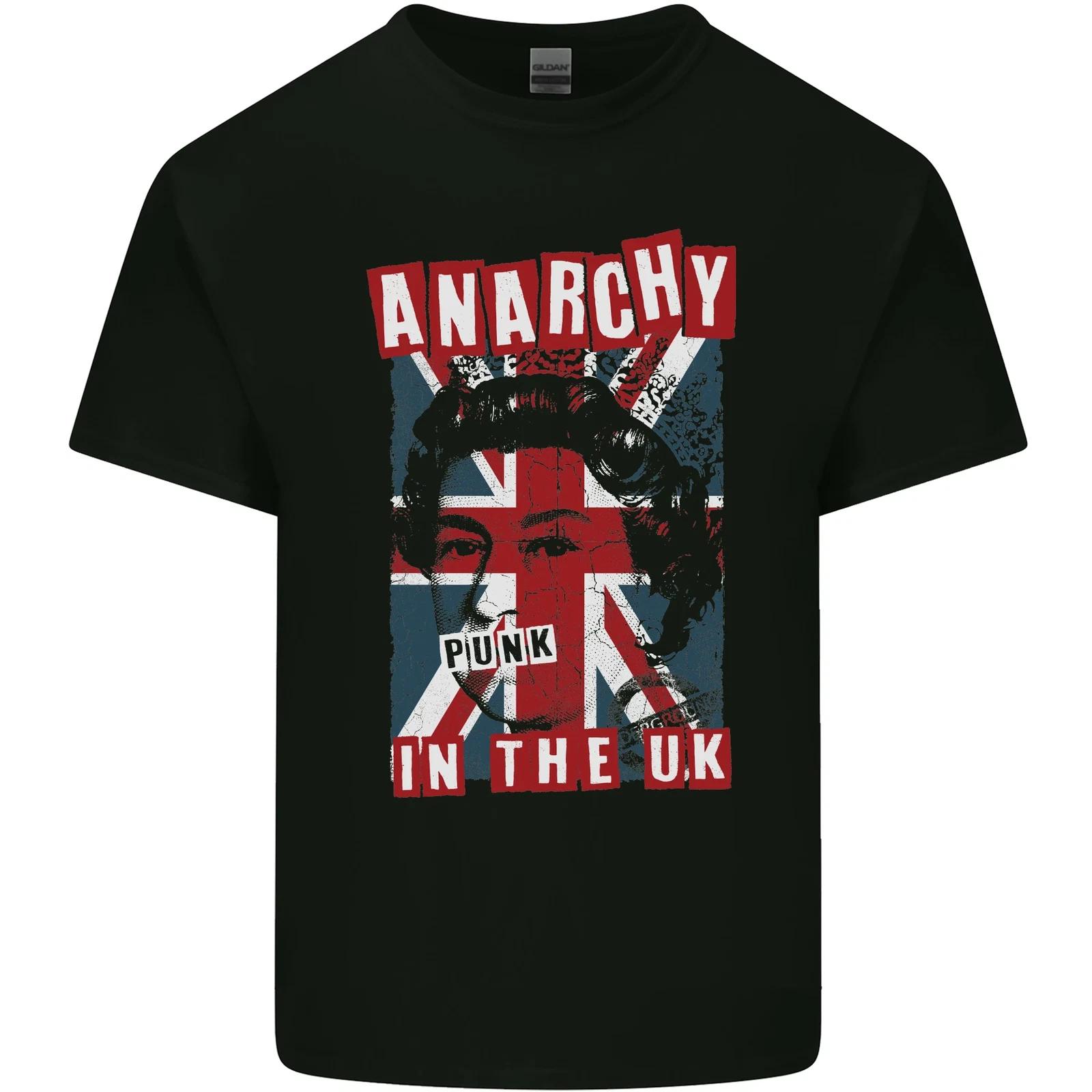 Anarchy in the UK Punk Music Rock Kids T-Shirt Childrens 4XL