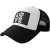 Veterinarian Love Graphic Trucker Hat Mesh Baseball Snapback Cap Unisex Outdoor Adjustable