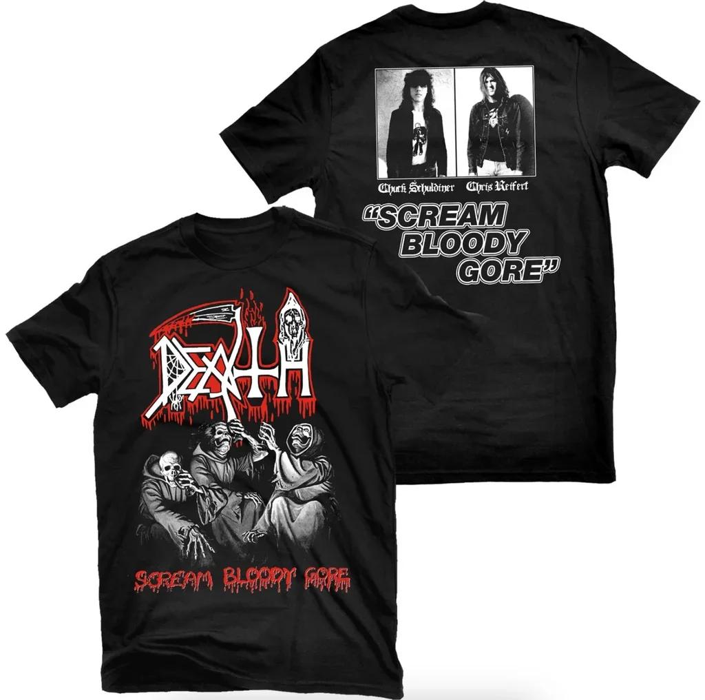 Humorous of Death Metal T-Shirt Men Women Summer Cotton Band T Shirt Death Metal Short Sleeve Tee Tops 4XL