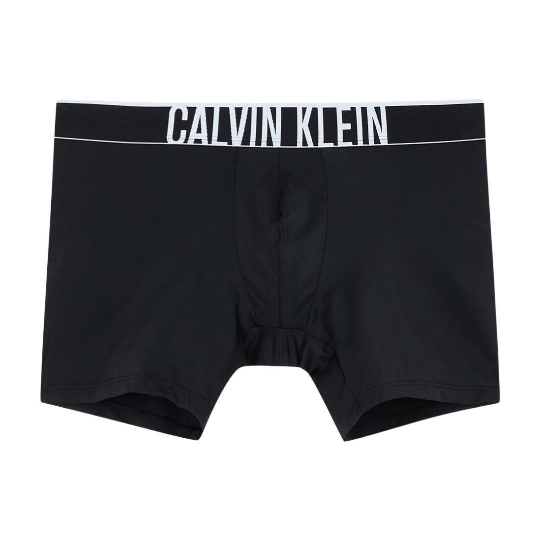 Calvin Klein Letter Mid-Rise Boxer Briefs Men underwear Black NB3837-UB1 XL