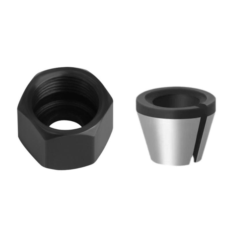 12pcs M17 Collet Set for Routers and Engravers Lightweight Design for Efficient Woodworking Enhances Grip And Stability