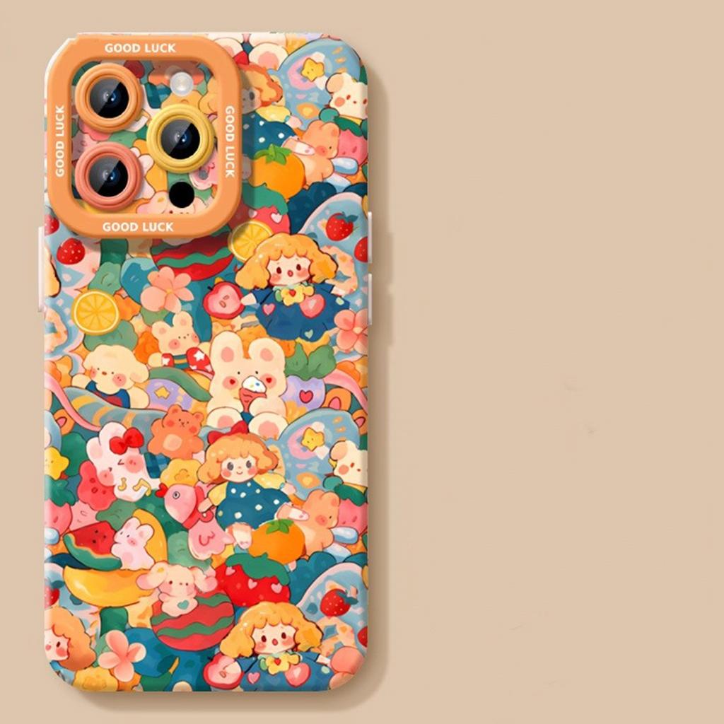 Animal orgy applies to apple 17 mobile phone case iphone16 new pro cute 15 cartoon max female 14
