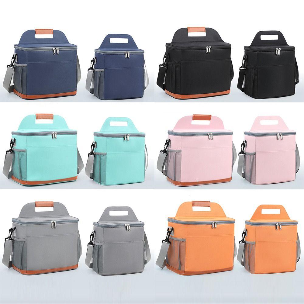 Large Capacity Ice Fridge Bag Portable Lunch Food Thermal Box Insulated Cooler Bags Travel